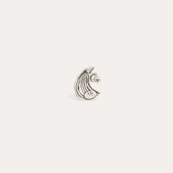 Boucles d'oreilles puces Luna Wave petit modèle