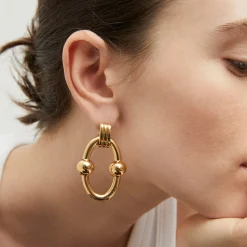 Boucles d'oreilles Rivage très grand modèle