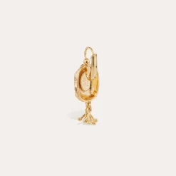 Boucles d'oreilles Scaramouche émail