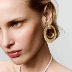 Boucles d'oreilles Selva - Bois