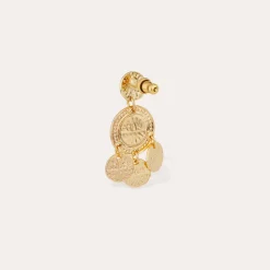 Boucles d'oreilles Sequin deux rangs