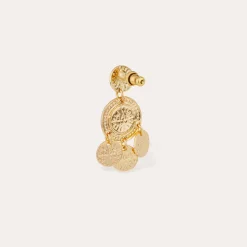 Boucles d'oreilles Sequin deux rangs