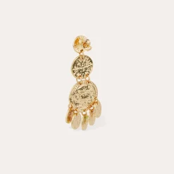 Boucles d'oreilles Sequin trois rangs