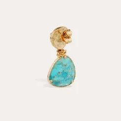 Boucles d'oreilles Silia - Turquoise