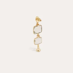 Boucles d'oreilles Silène petit modèle - Cristal