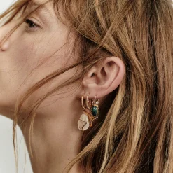 Boucles d'oreilles Tao Croix Yuca