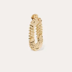 Boucles d'oreilles Trevise strass