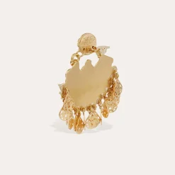 Boucles d'oreilles Éventail émail