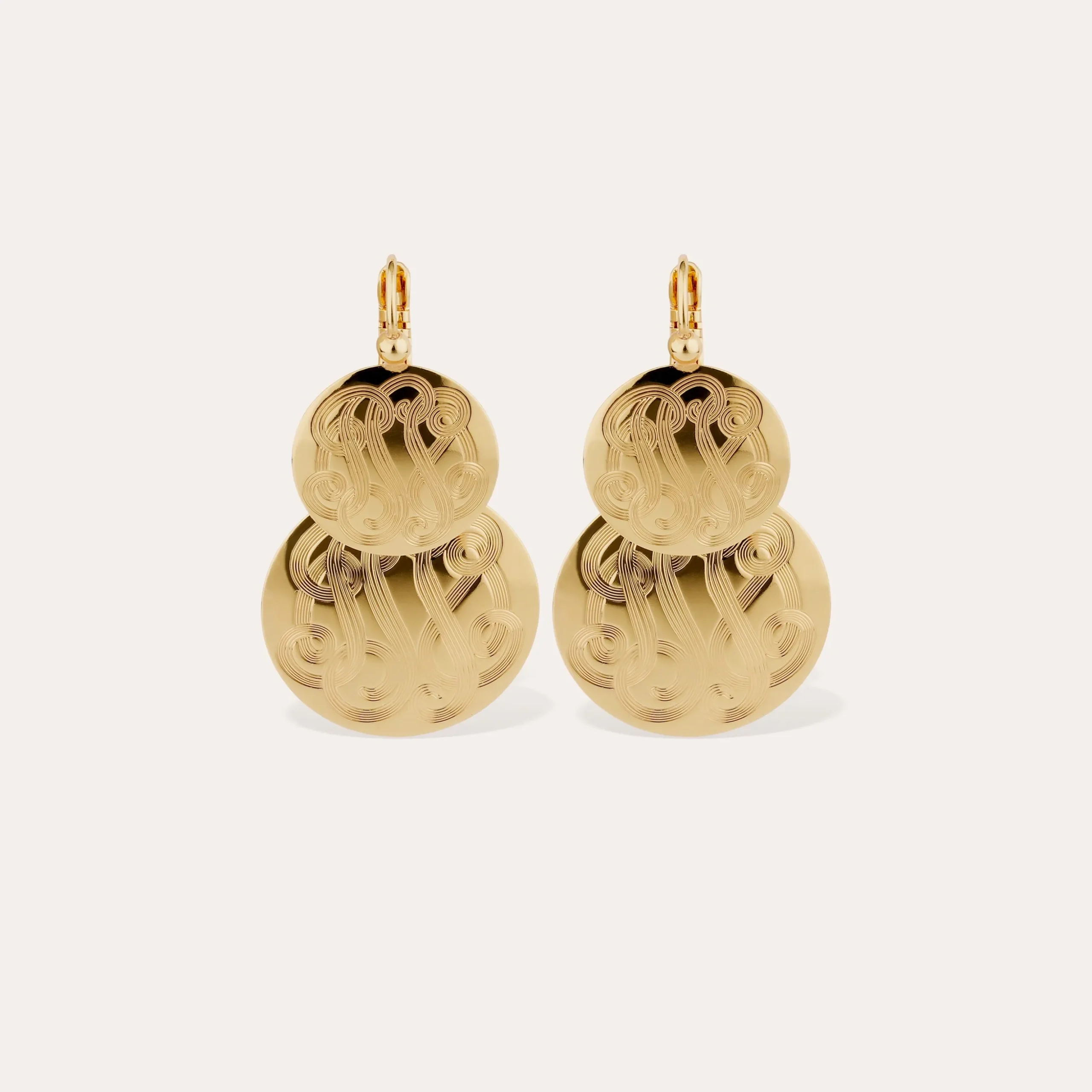 Boucles d'oreilles Very Diva double petit modèle