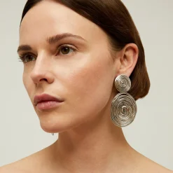 Boucles d'oreilles Wave grand modèle