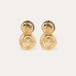 Boucles d'oreilles Wave petit modèle