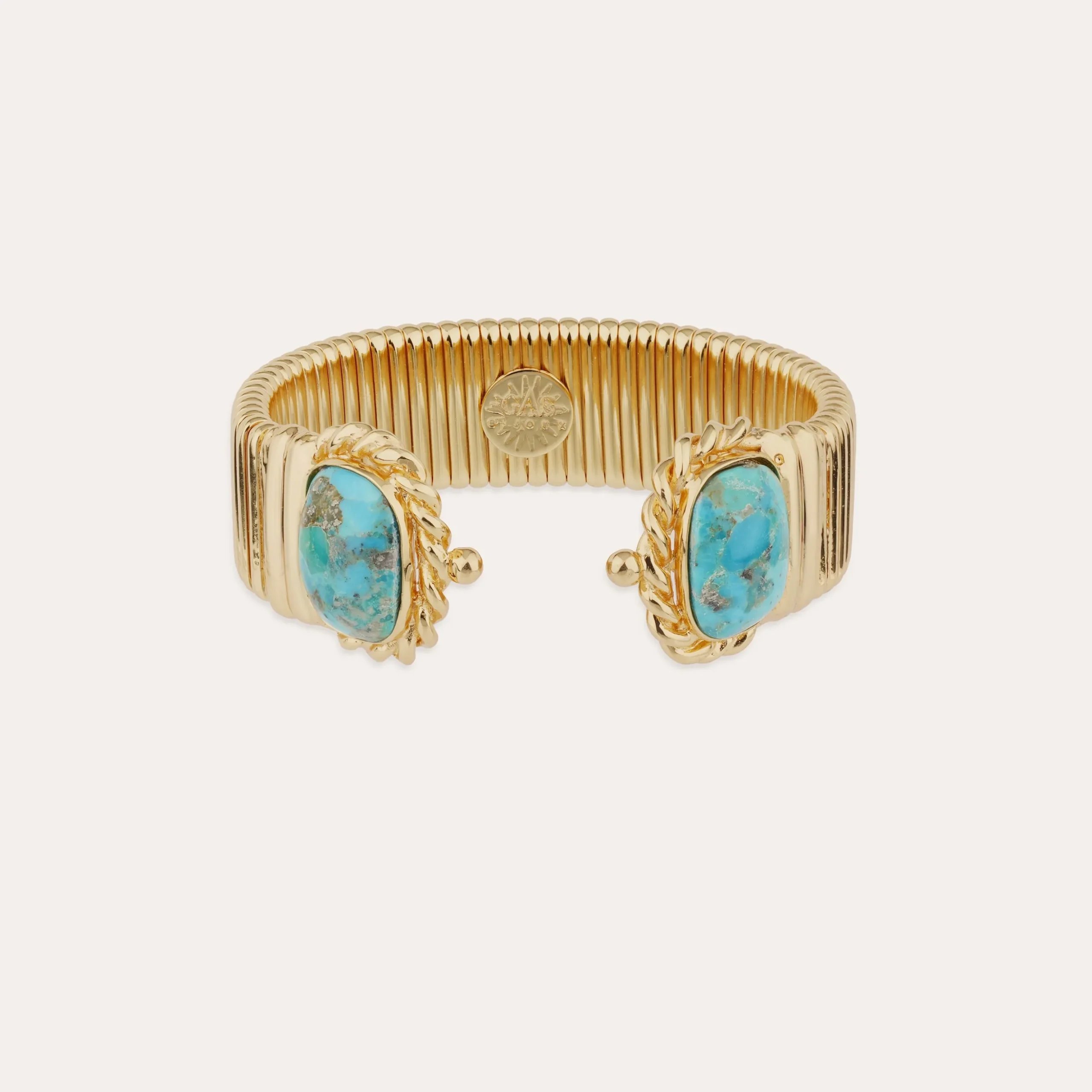 Bracelet Amarante double - Turquoise