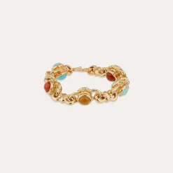 Bracelet Amarante multi - Cornaline & Rhodonite