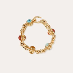 Bracelet Amarante multi - Cornaline & Rhodonite