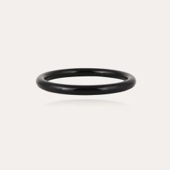 Bracelet Caftan acétate - Noir