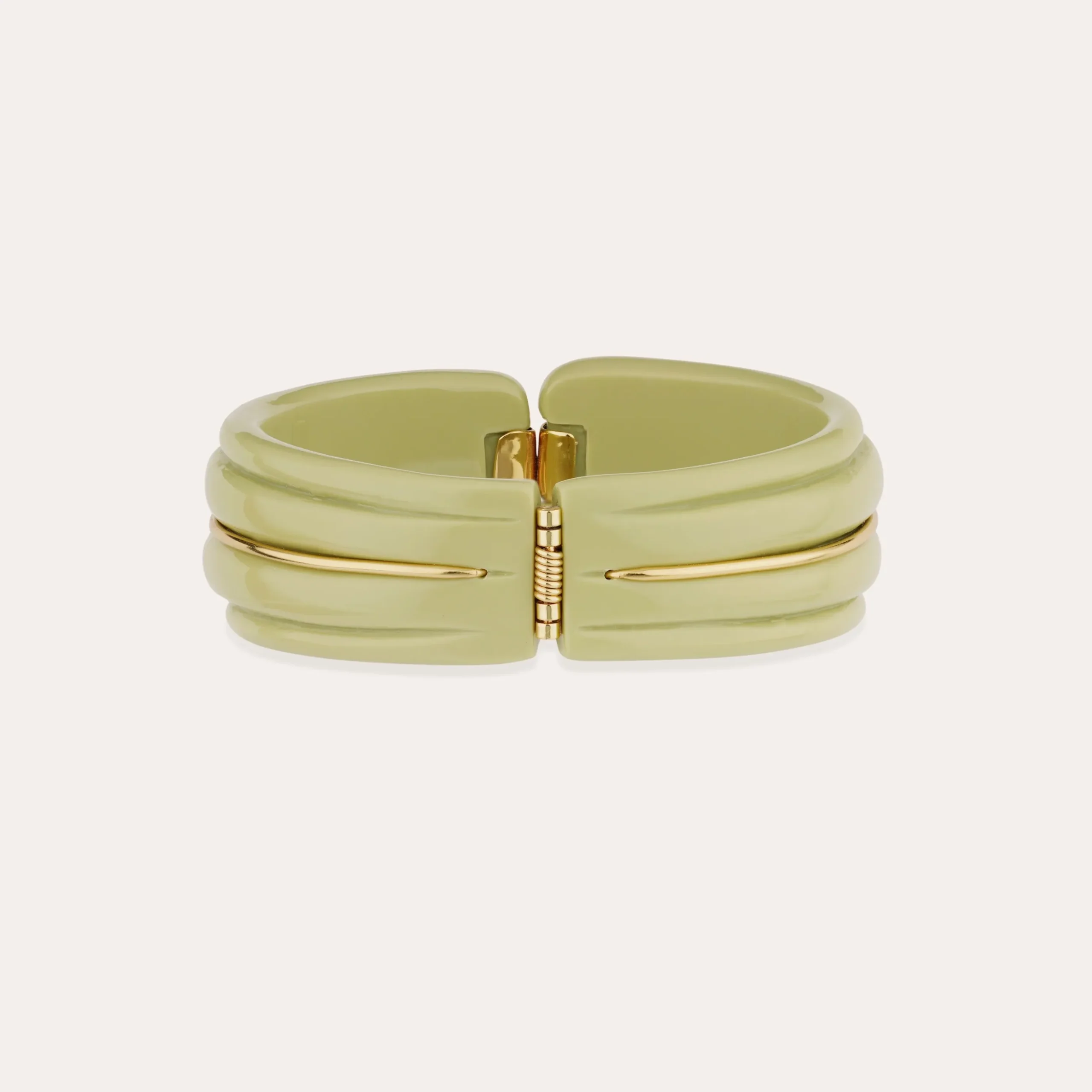 Bracelet Écume acétate - Amande