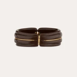 Bracelet Ecume acetate - Marron