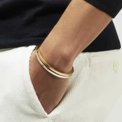 Bracelet Eliot martelé