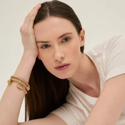 Bracelet jonc Amarante torsade - Oeil de Tigre