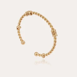 Bracelet Jonc Torsade grand modèle