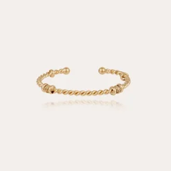 Bracelet jonc Torsade large