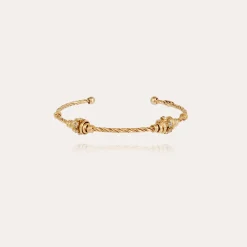 Bracelet jonc Torsade strass petit modèle