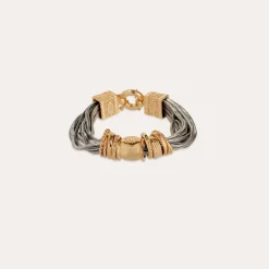 Bracelet Jos bicolore