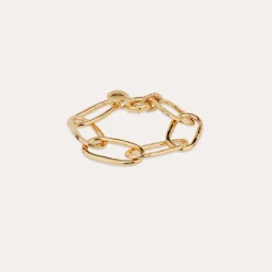 Bracelet Maille Ovale grand modèle
