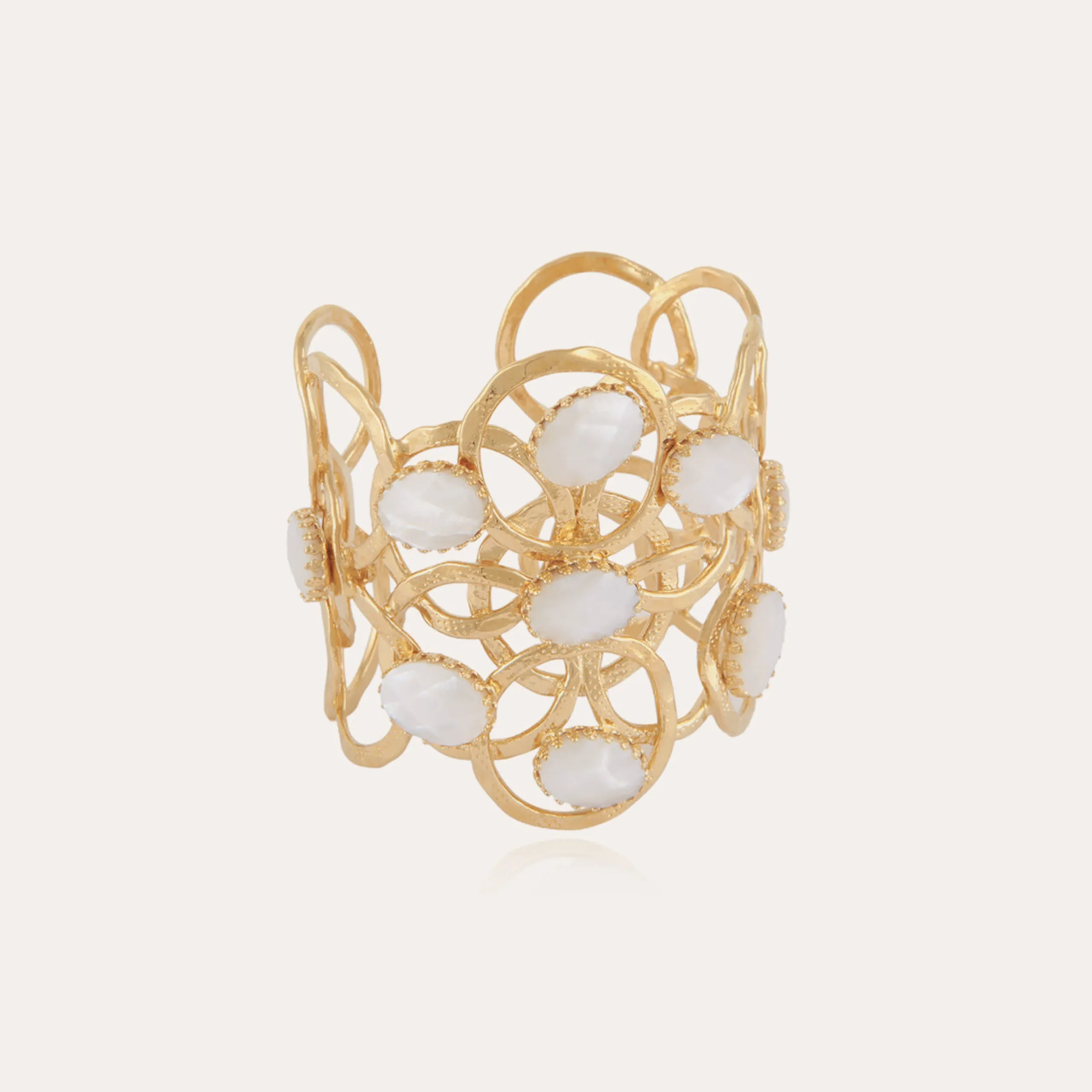 Bracelet Olympie - Nacre blanche