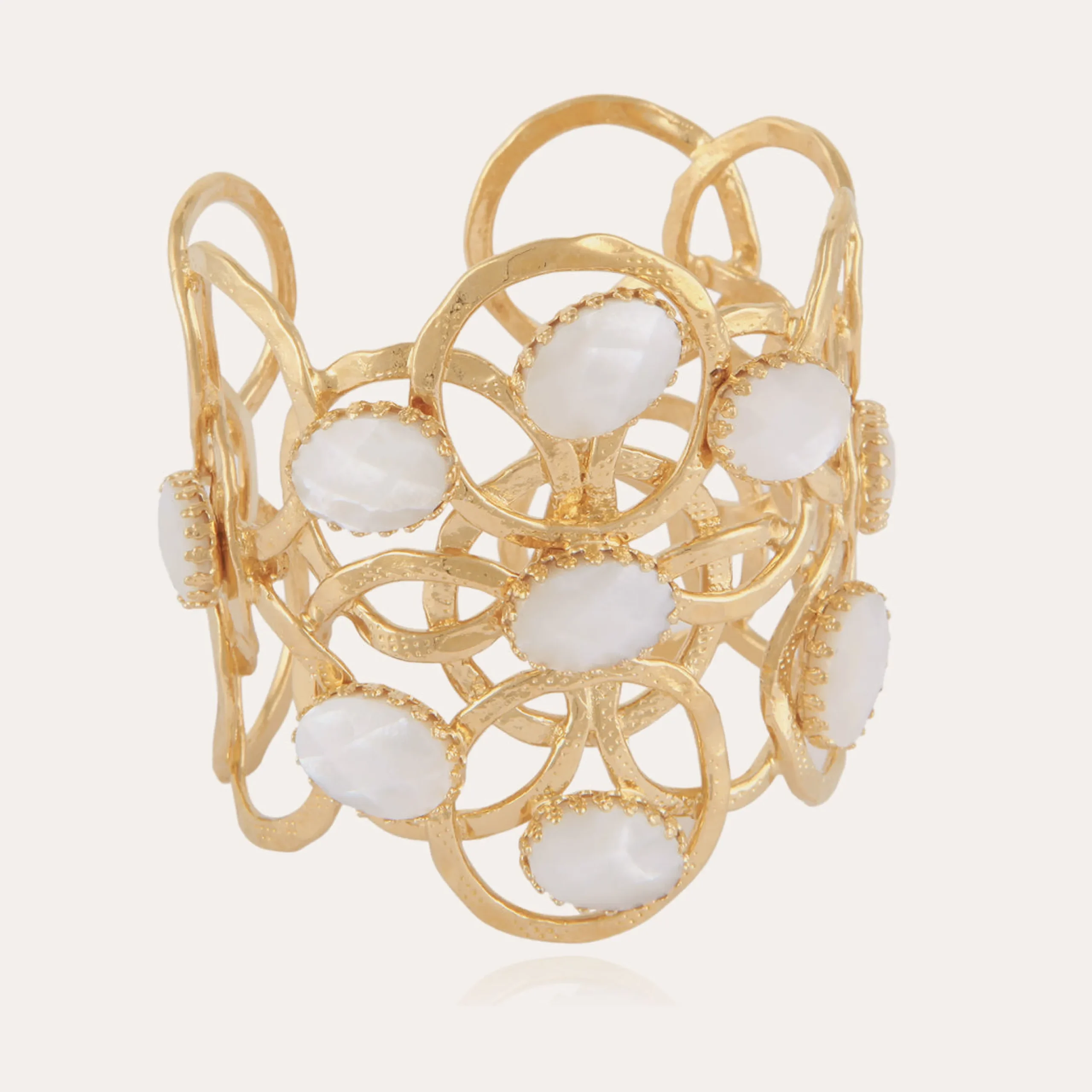 Bracelet Olympie - Nacre blanche