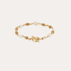 Bracelet Rosario - Nacre blanche