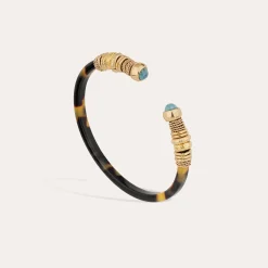Bracelet Sari acétate - Écaille