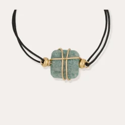 Bracelet Square mini lien - Amazonite