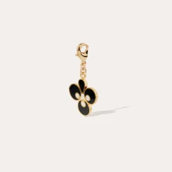 Charm pendentif Mirage Trefle émail petit modèle