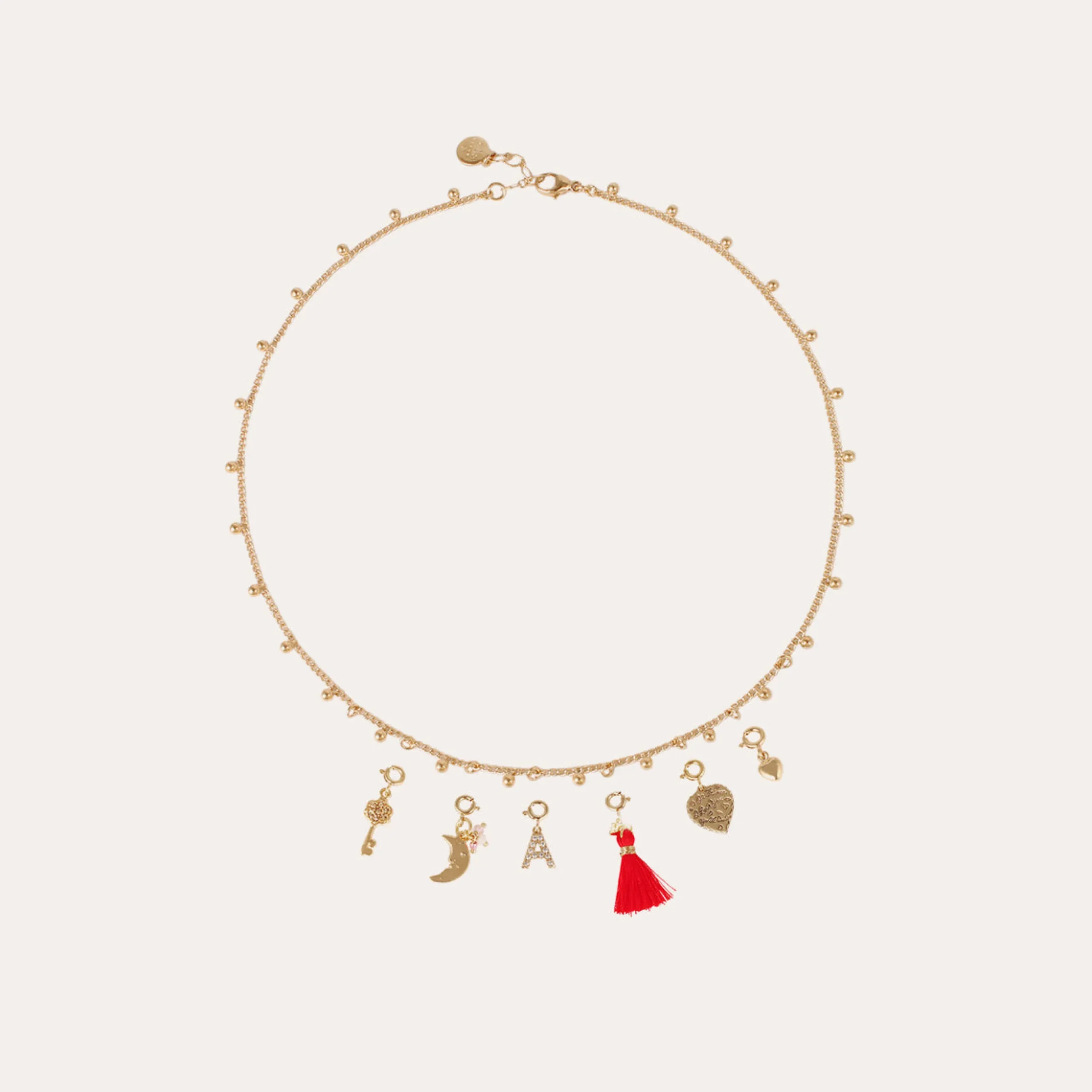 Charms pendentif lettre B strass