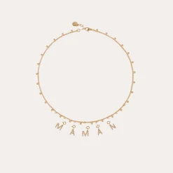 Charms pendentif lettre M strass