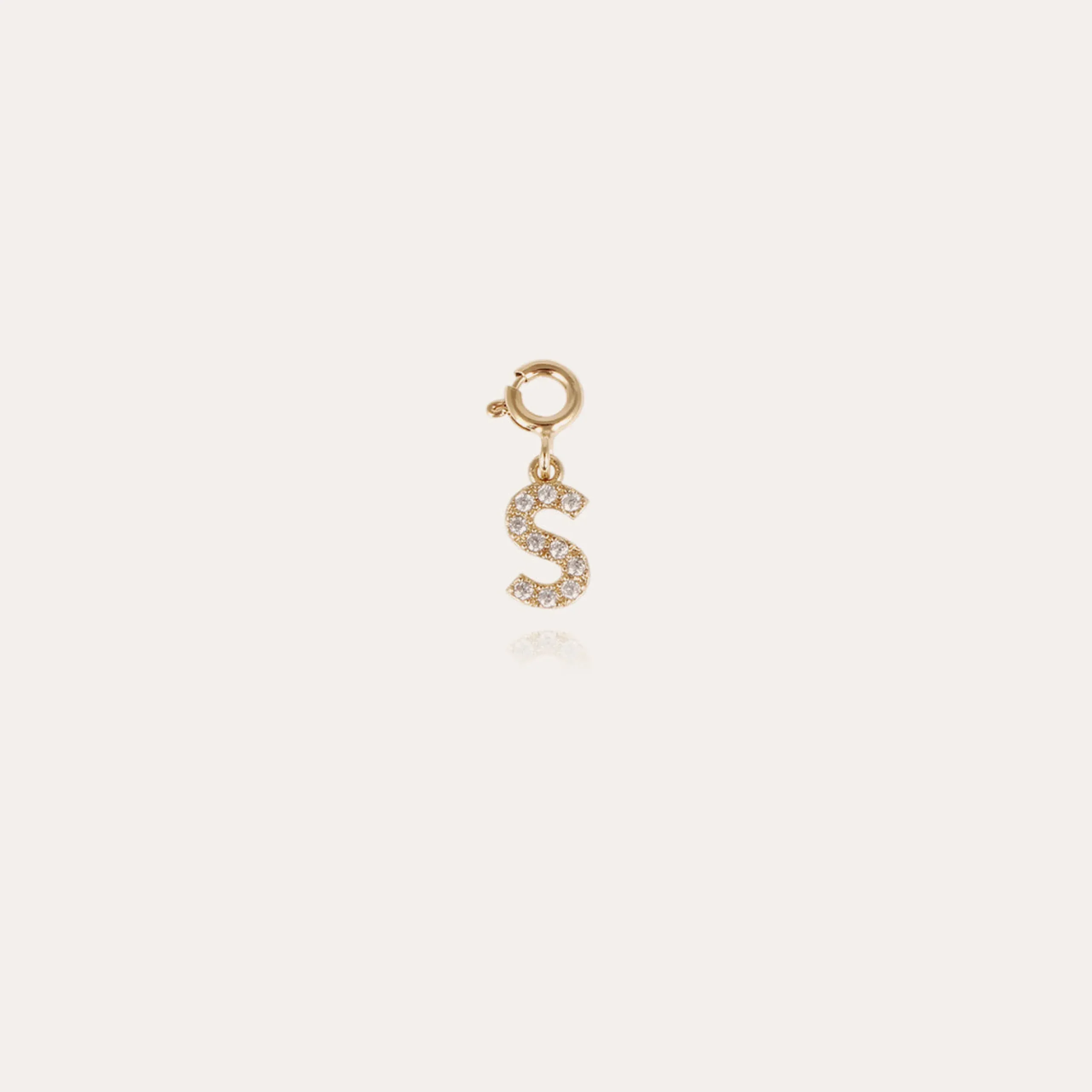 Charms pendentif lettre S strass