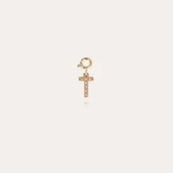 Charms pendentif lettre T strass