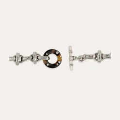 Collier Adrian acétate - Écaille