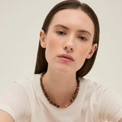 Collier Aloha mini - Oeil de tigre