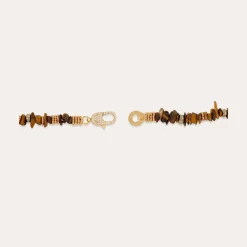 Collier Aloha mini - Oeil de tigre