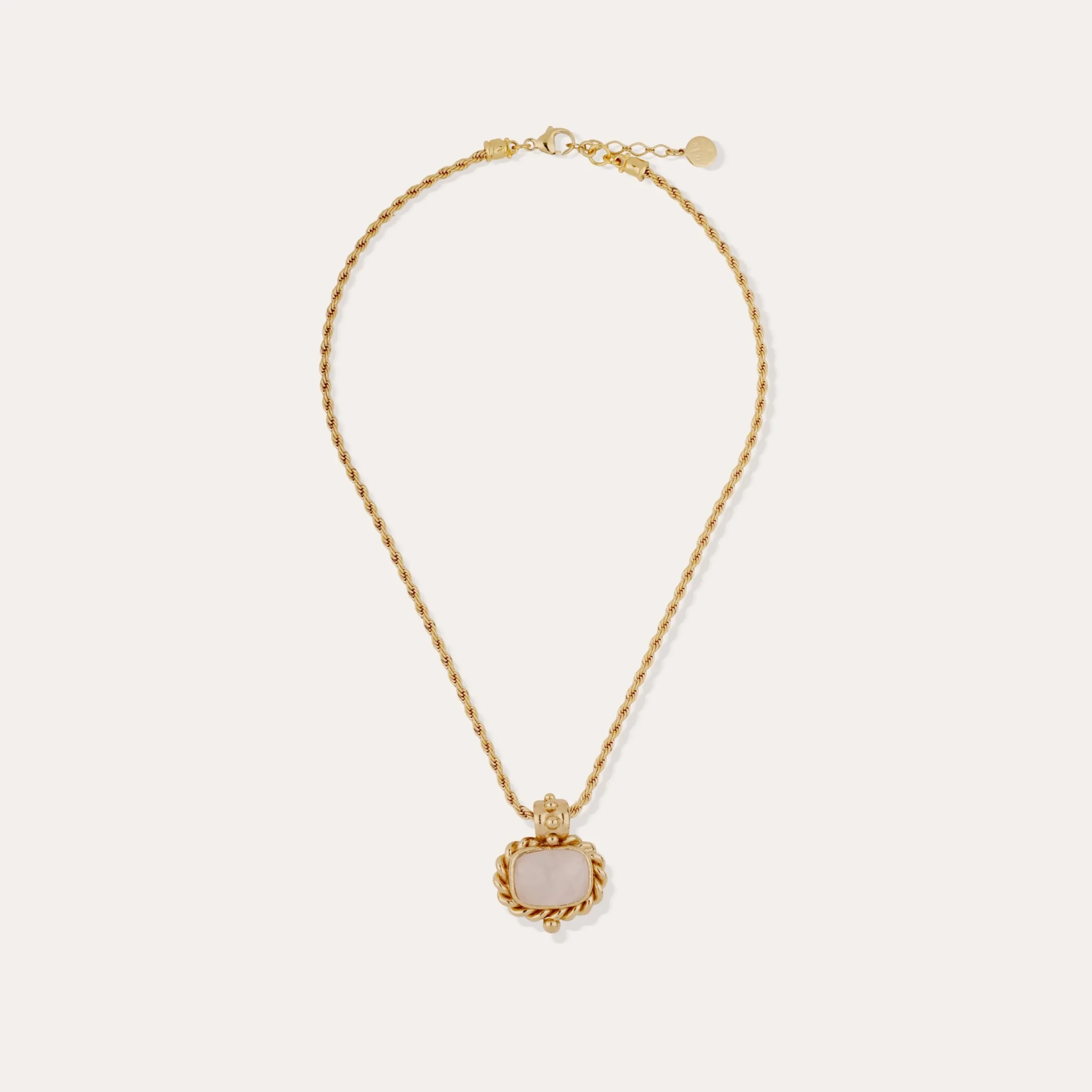 Collier Amarante - Quartz Rose