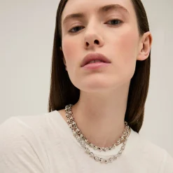 Collier Atik chaîne double