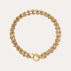 Collier Atik chaîne double