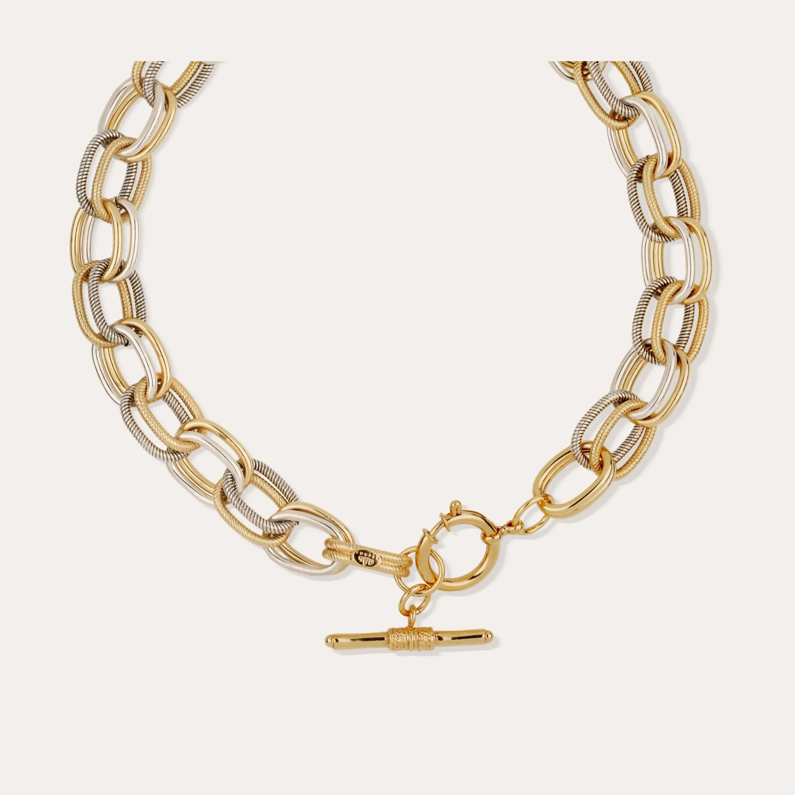 Collier Bell bicolore