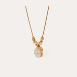 Collier Bia Scaramouche - Nacre Blanche