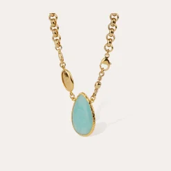 Collier Billy - Amazonite
