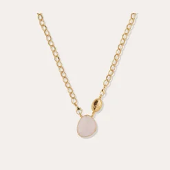Collier Billy - Quartz rose