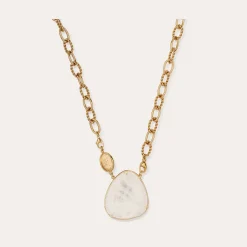 Collier Billy Silia grand modèle - Cristal de roche