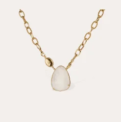 Collier Billy Silia grand modèle - Cristal de roche